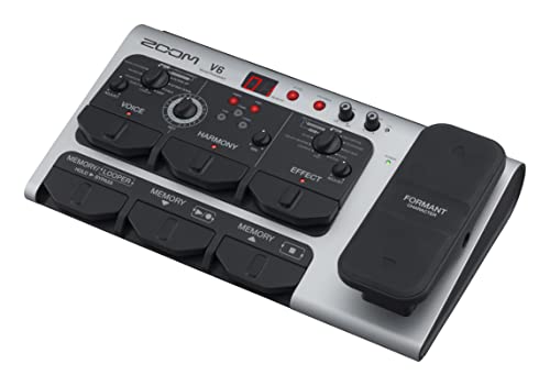 Procesador Vocal Zoom V6-SP, Pedal de Efectos Vocales, - Imagen 6