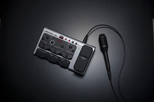 Procesador Vocal Zoom V6-SP, Pedal de Efectos Vocales, - Imagen 7