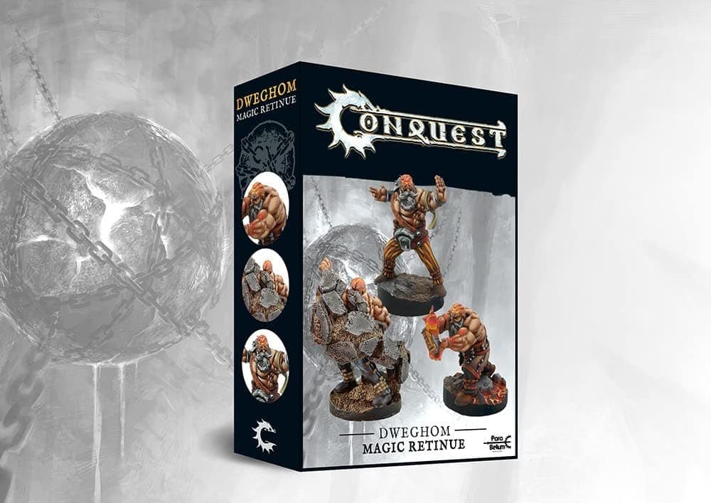 Para Bellum Wargames Conquest: Dweghom - Magic Retinue