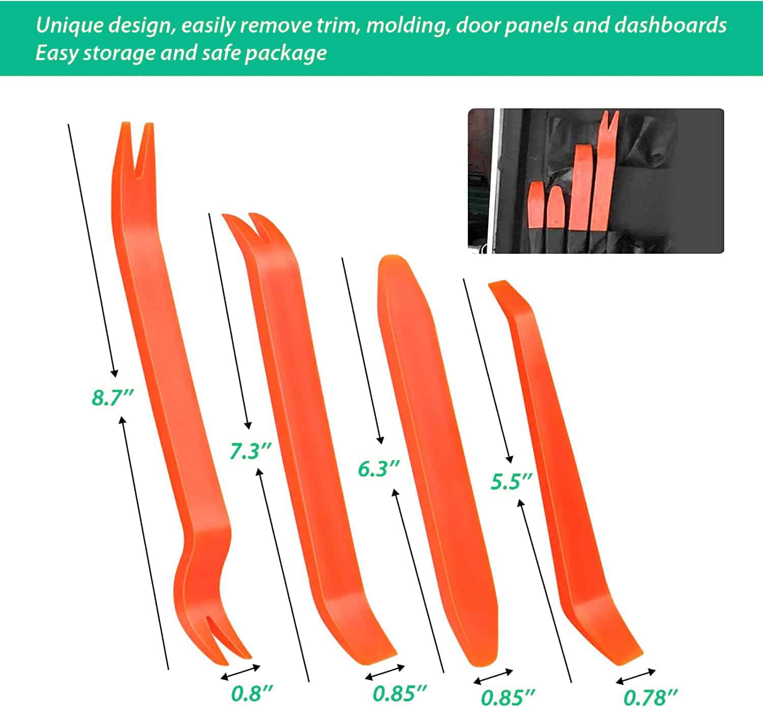 200mil 36.16 Sqft Car Heat Shield Insulation Mat Automotive - Imagen 6