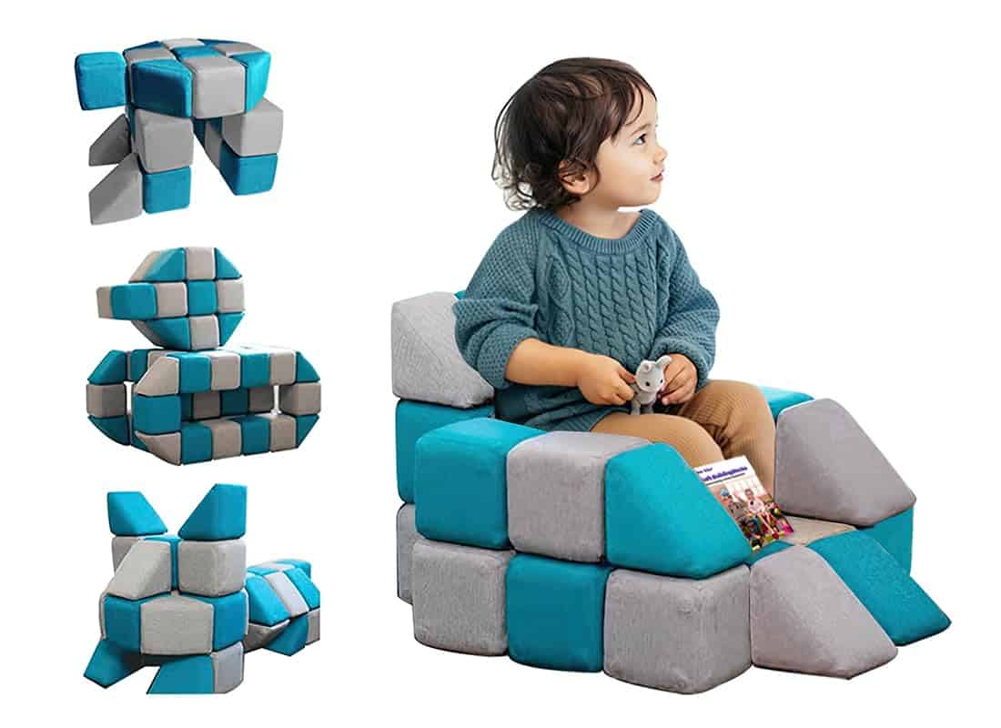 Bloques de construcción magnéticos suaves Tribe Nets para