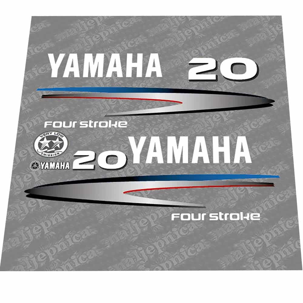 Conjunto de Calcomanías de Repuesto Aftermarket para Yamaha
