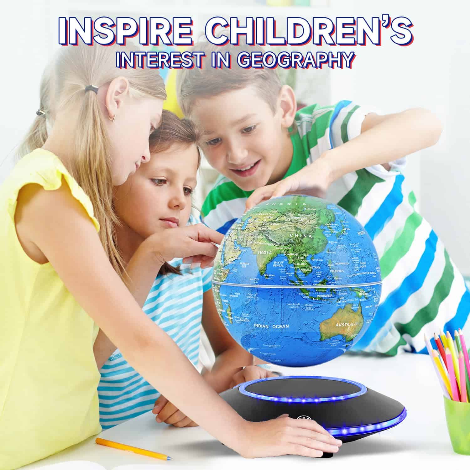 Globo Terráqueo Flotante con Tecnología de Levitación - Imagen 7