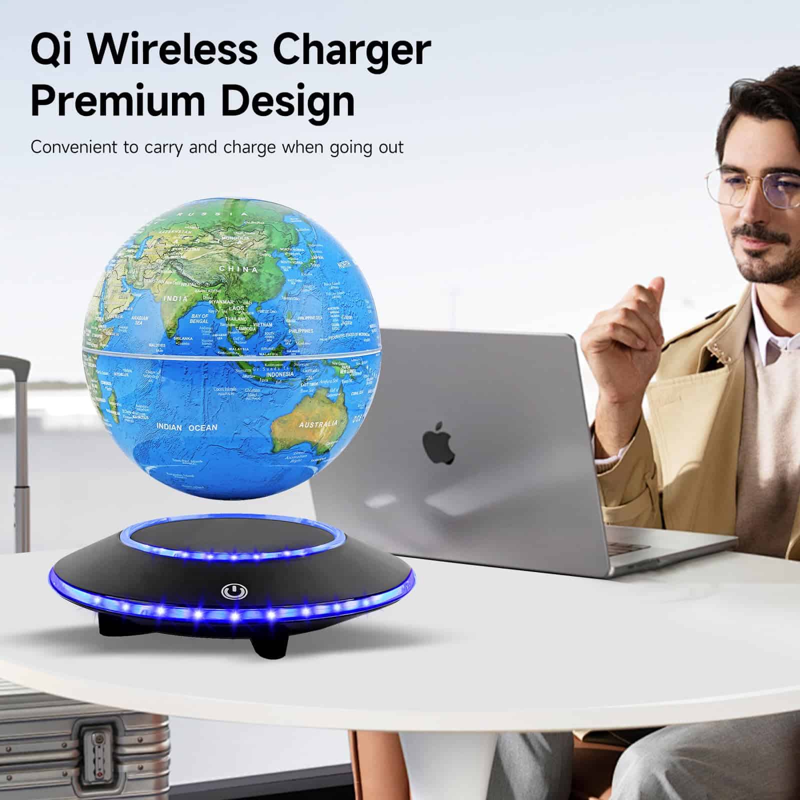 Globo Terráqueo Flotante con Tecnología de Levitación - Imagen 6