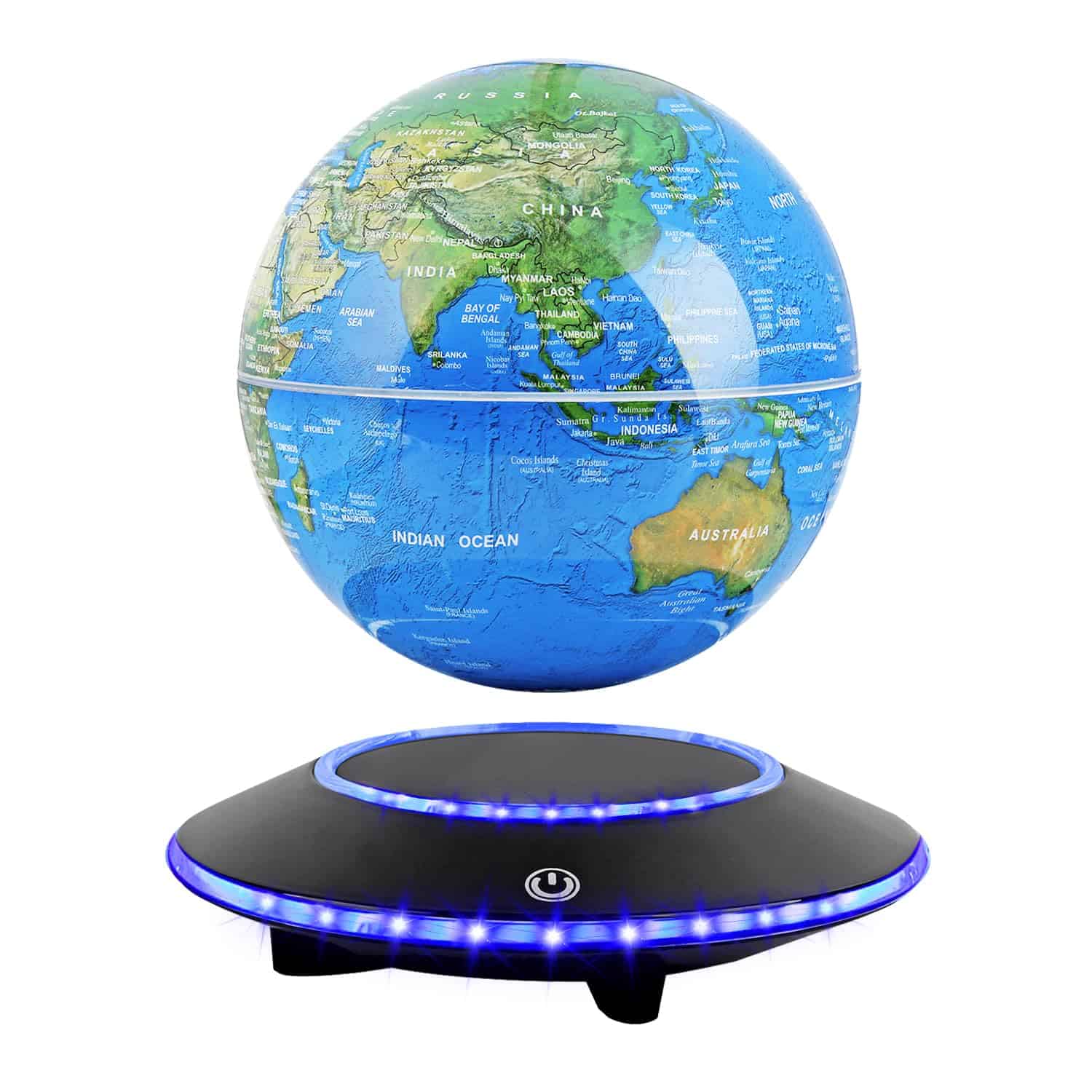 Globo Terráqueo Flotante con Tecnología de Levitación