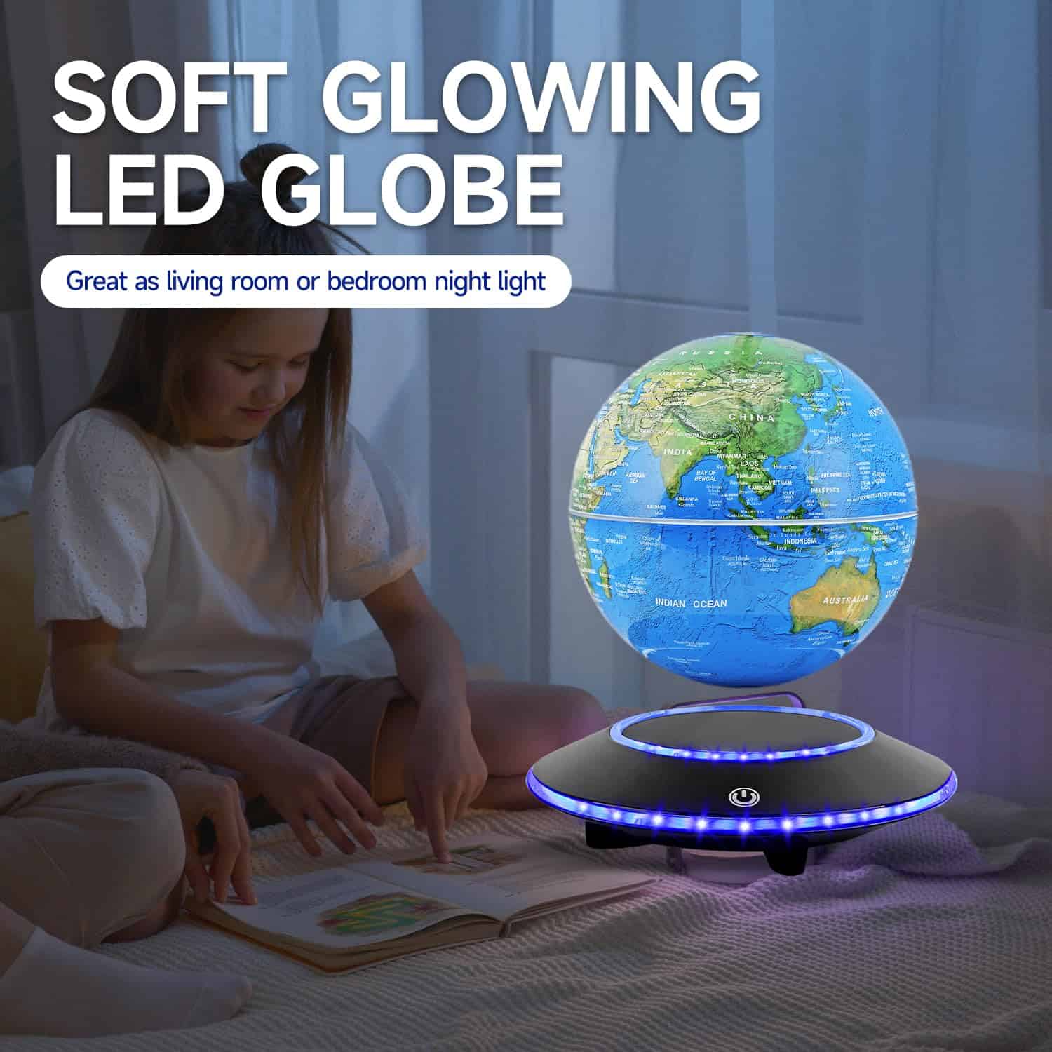 Globo Terráqueo Flotante con Tecnología de Levitación - Imagen 3