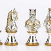 Set de Piezas de Ajedrez Medieval Metálico Veronese Design