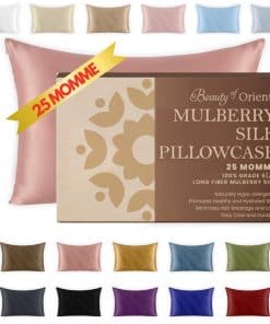 Funda de Almohada de Seda de Morera Premium 25 Momme Beauty