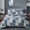 Set de Edredón a Cuadros Ycosy Tamaño Completo/Queen