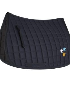 Manta de montar para pony HORZE Alex con acolchado cuadrado