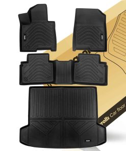 Juego de Tapetes para Piso y Forro de carga Compatible para