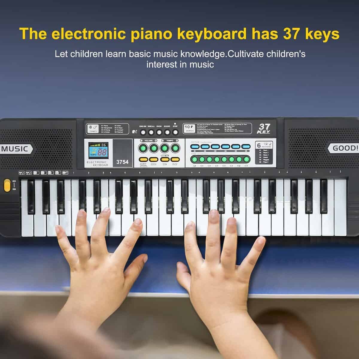 Teclado de Mini Pianos Keyboard Piano Electrónico - Imagen 6