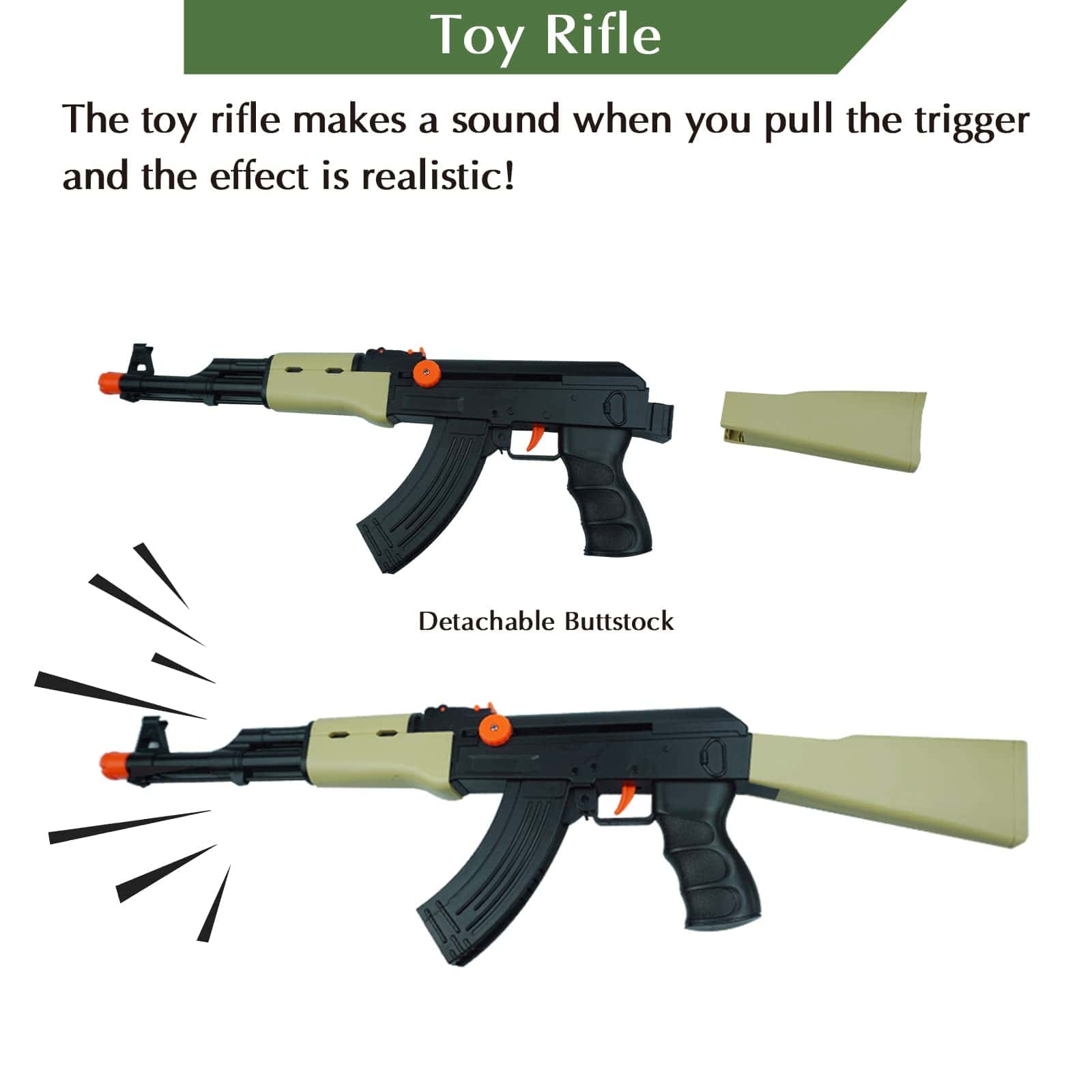 Set de Soldado de Juguete para Niños RedCrab con Casco, - Imagen 5