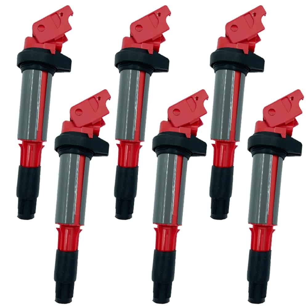6PCS ARKAUTO HIGH PERFORMANCE IGNITION COIL ARK-IG522-R