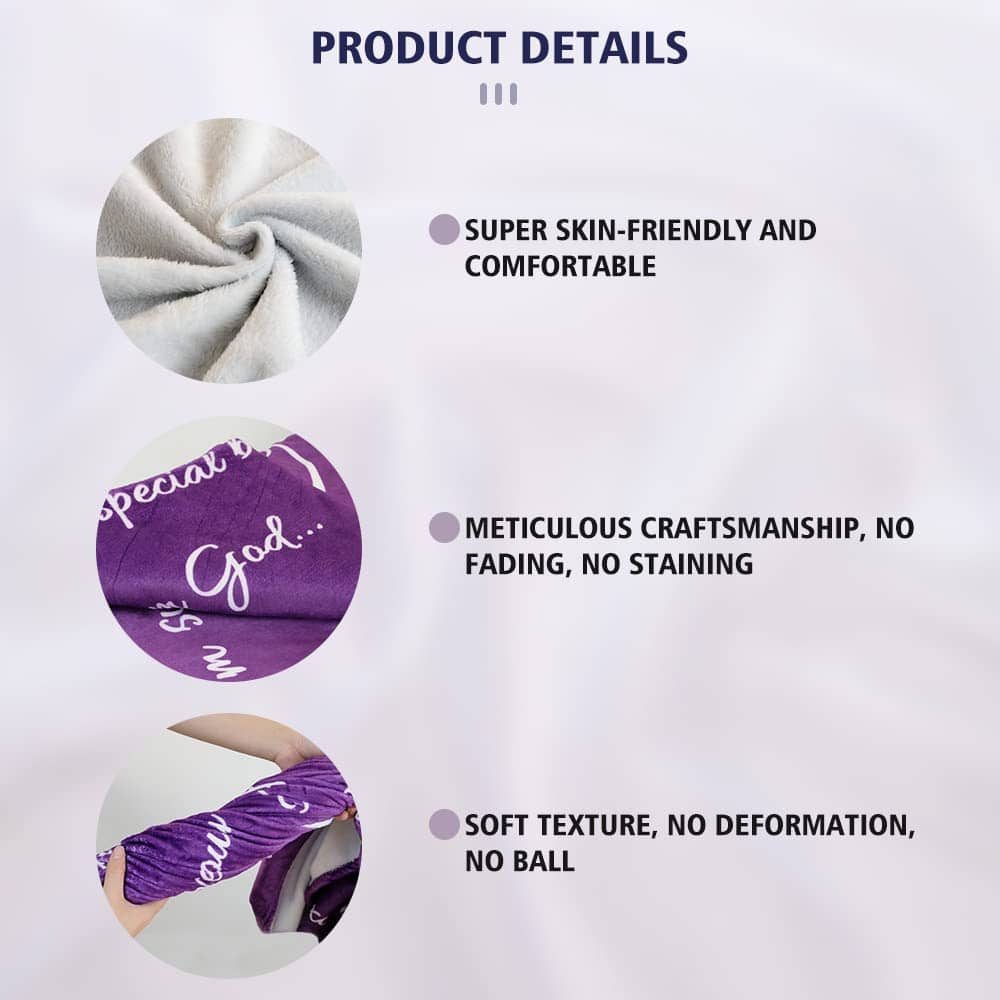 Manta de Mamá HOMEDOA, Mantas para Mamá, Querida Manta de - Imagen 4