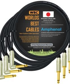 WORLDS BEST CABLES 3 Unidades - 4 Pies - Cable de Pedal,
