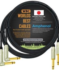 WORLDS BEST CABLES 2 Unidades - 6 Pies - Cable de Pedal,