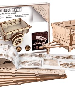 WOODEN.CITY Rompecabezas 3D de Madera Trailer, 119 Piezas,