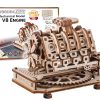 KIT DE MODELO DE MOTOR DE MADERA WOODEN.CITY - Rompecabezas