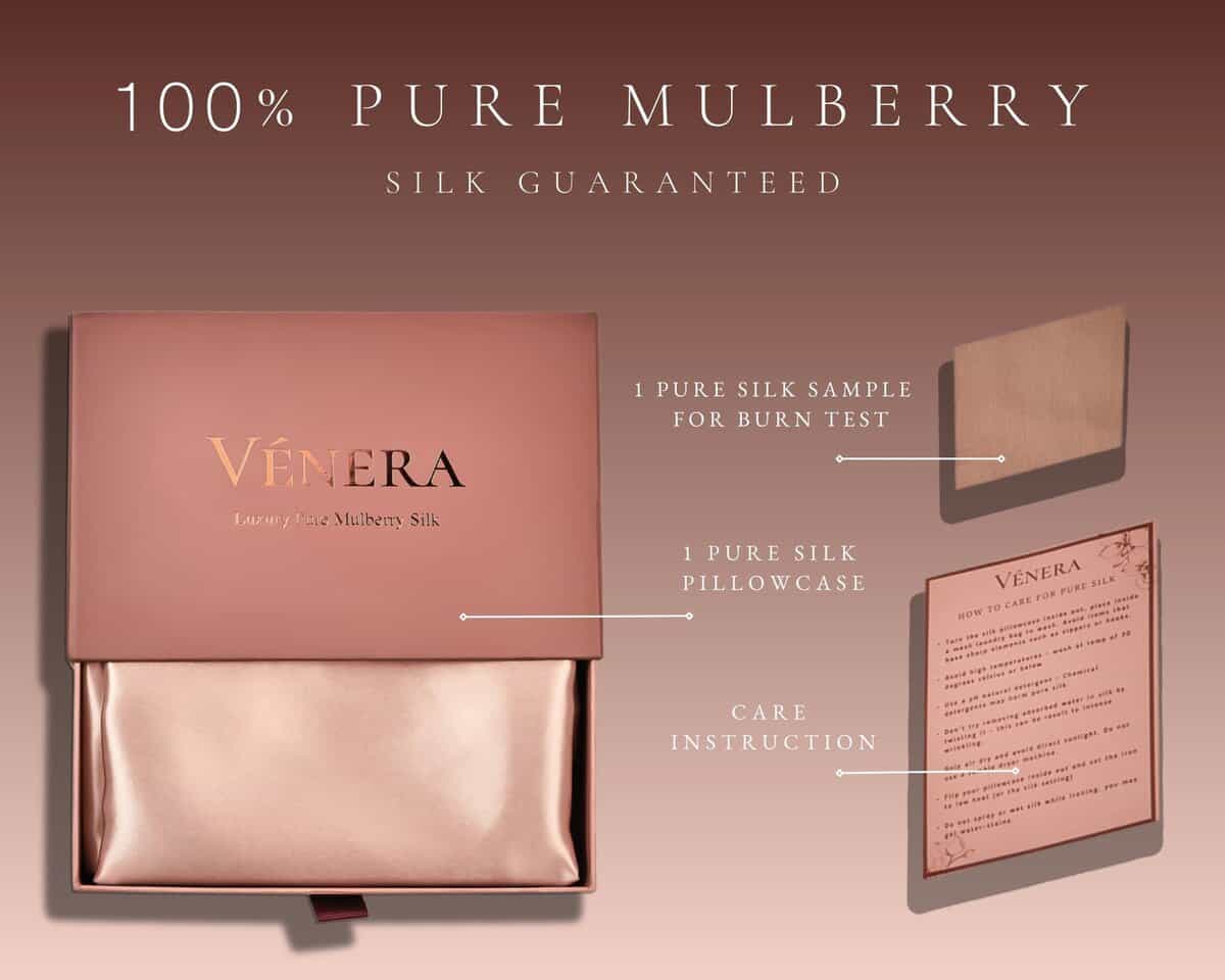 100% Funda de Almohada de Seda Mulberry de 22 Momme - Funda - Imagen 5