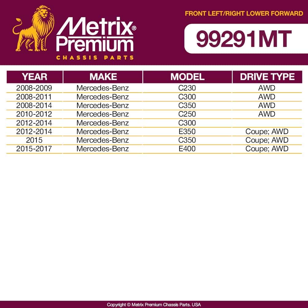 Metrix Premium Brazo de control delantero L&R inferior - Imagen 3