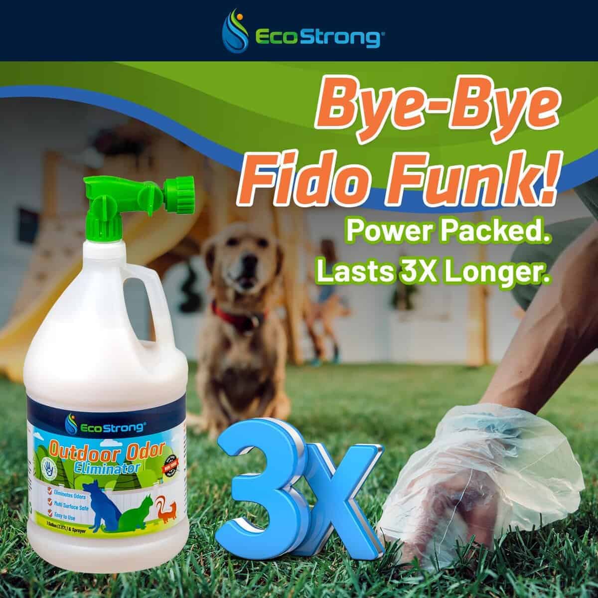 Eco Strong Outdoor Odor Eliminator | Limpiador de Enzimas - Imagen 4