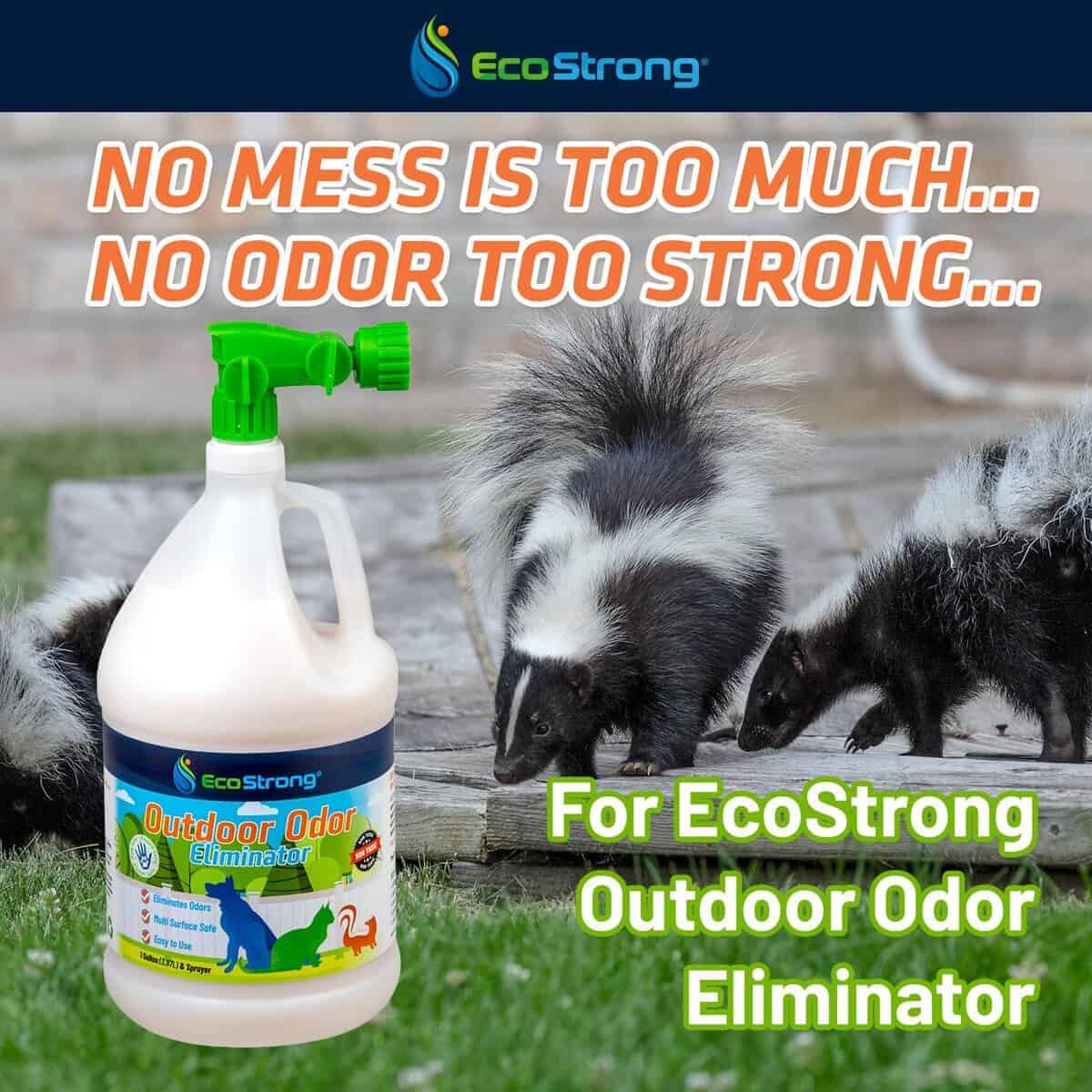 Eco Strong Outdoor Odor Eliminator | Limpiador de Enzimas - Imagen 8