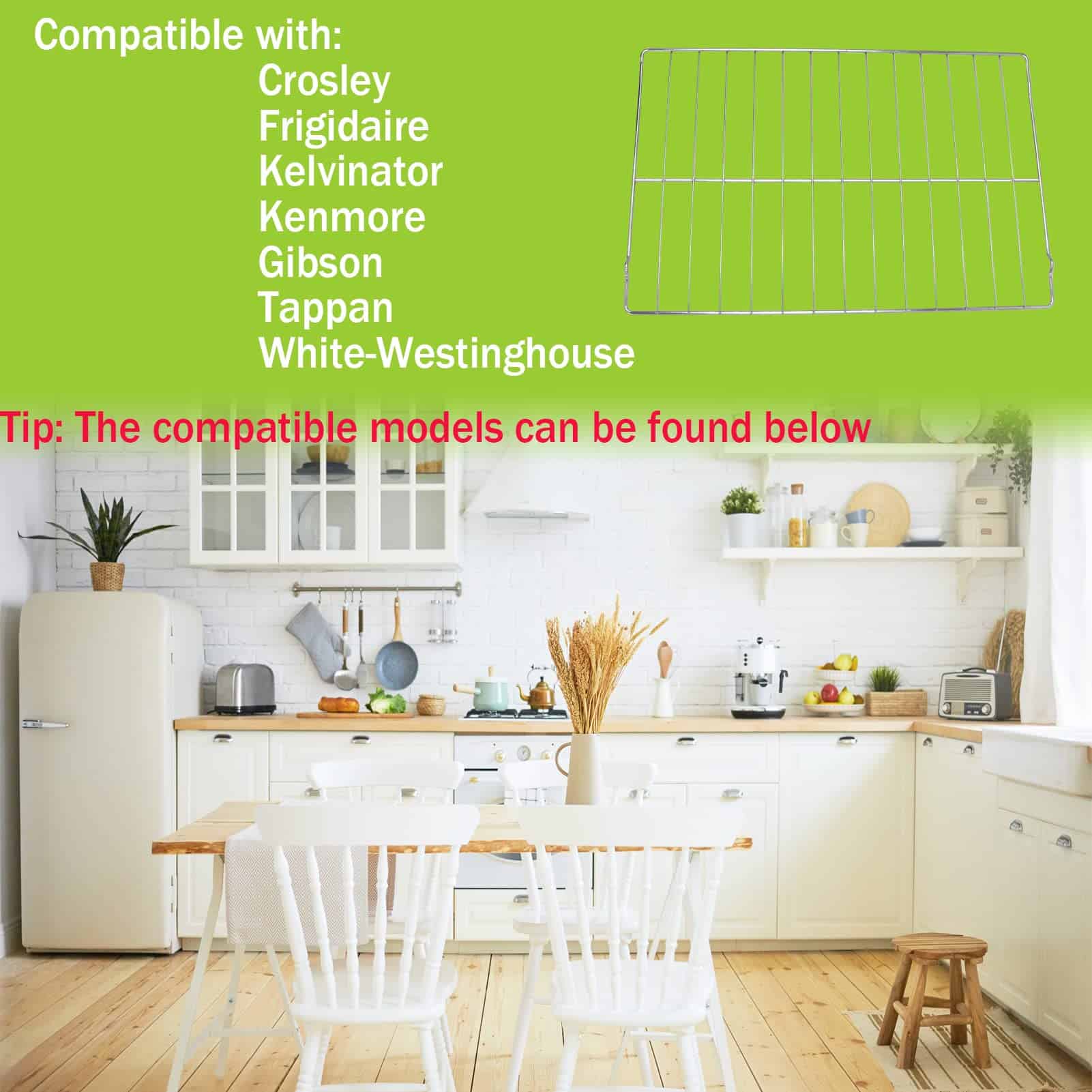 Rejilla para horno 316067902, 316067901 - 22-3/5" * 16" - Imagen 6