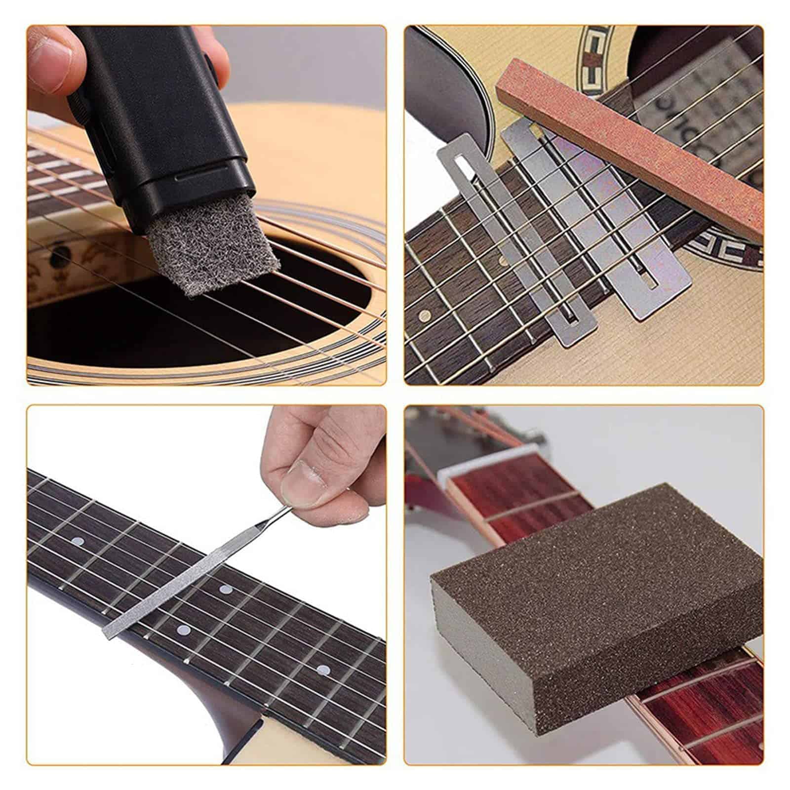 Kit de Herramientas para Guitarra de 72 Piezas, Kit - Imagen 5