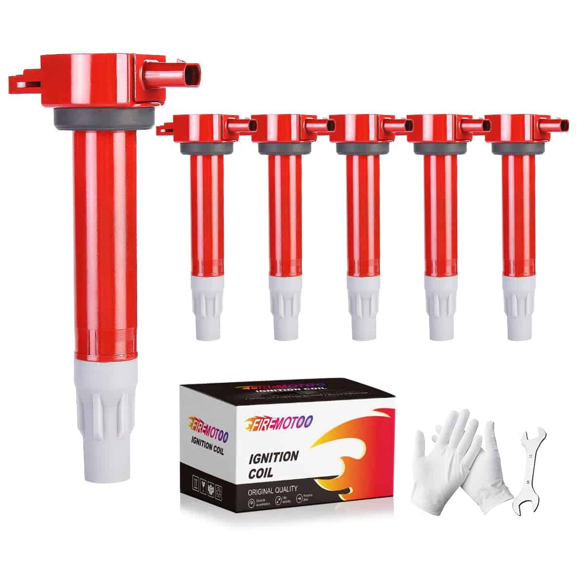Paquete de 6 Bobinas de Encendido Compatible con Dodge