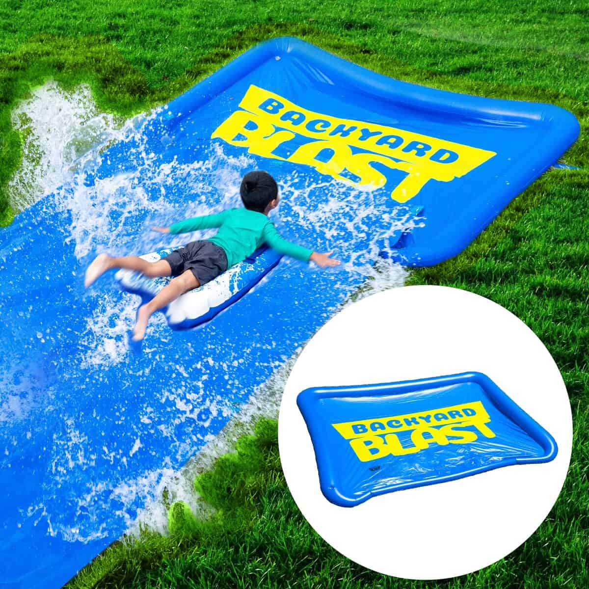 BACKYARD BLAST 8� x 6� Splash Zone, Accesorio de Piscina de