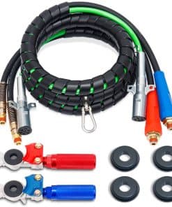 YiaChuii 12FT 3 en 1 Cables de Aire ABS con Manijas de