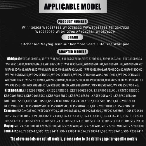 Módulo de luz LED para refrigerador W11130208 actualizado - Imagen 7