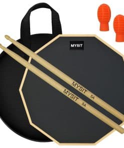 MySit Set de Pad de Práctica de Tambor de 12 -Naranja