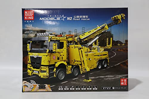 Mould King 17028 Camión de Rescate en Carretera Kits de - Imagen 9