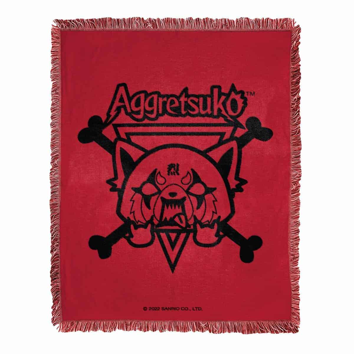 Manta tejida de jacquard Northwest Aggretsuko, 46" x 60",