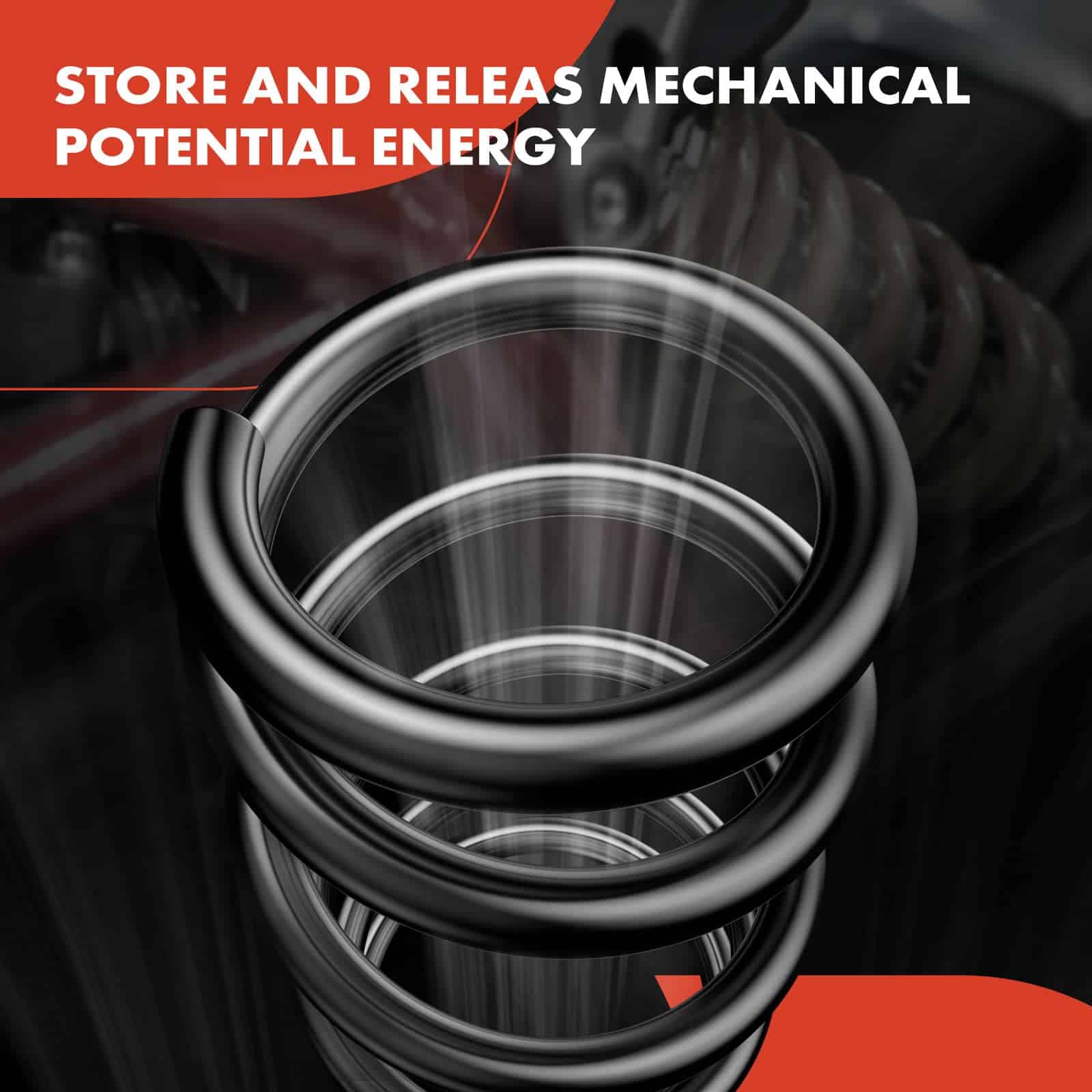 Conjunto de 2 resortes de suspensión delantera A-Premium - Imagen 6