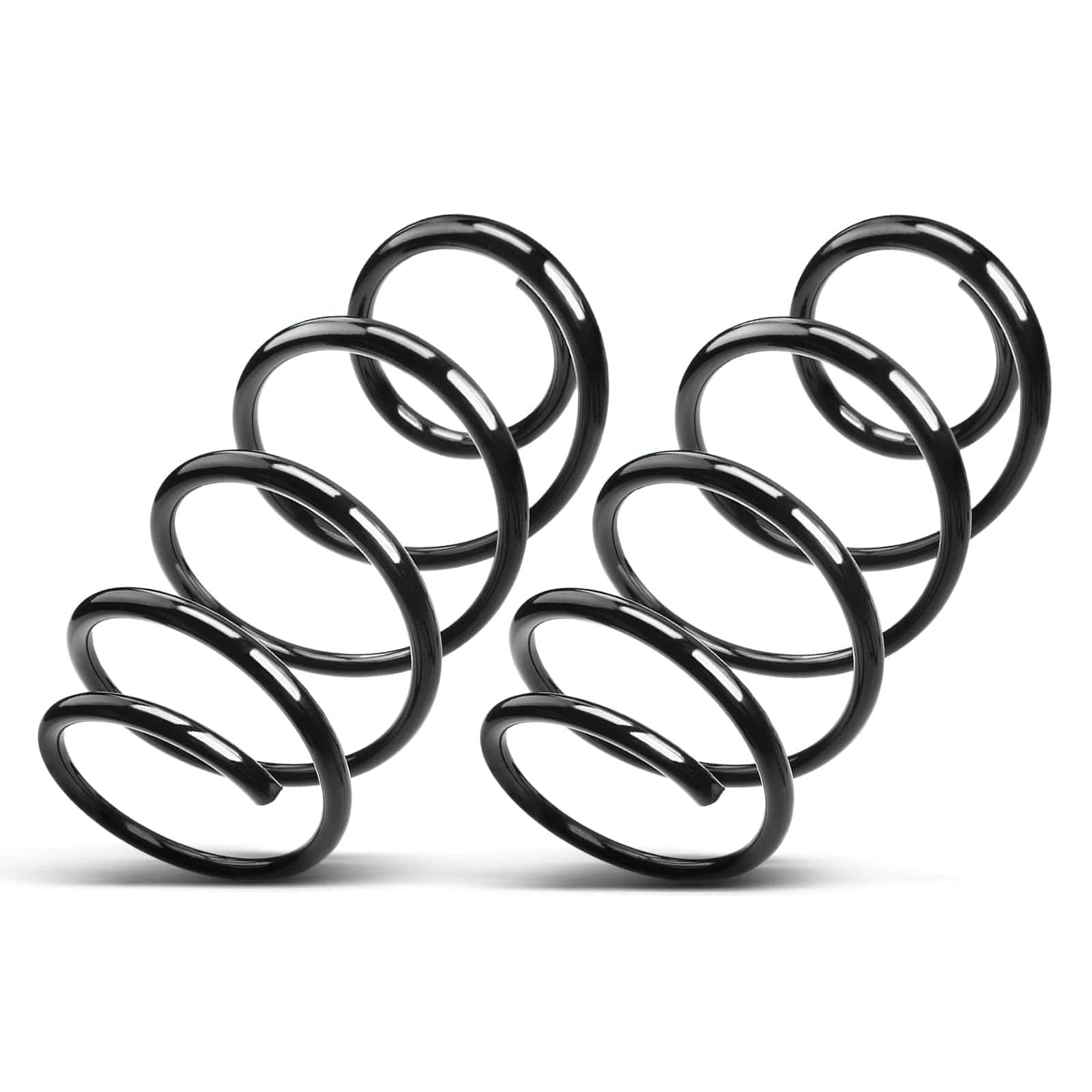 Conjunto de 2 resortes de suspensión delantera A-Premium