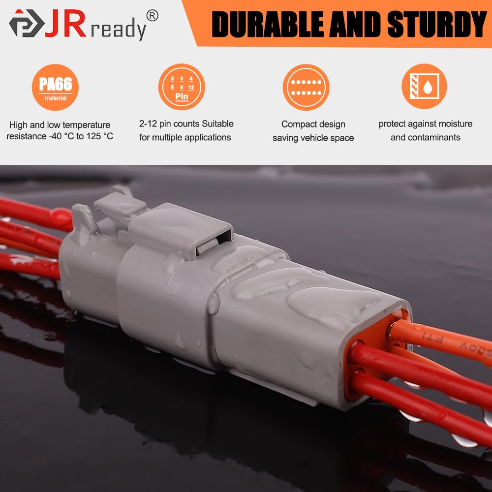 Kit de conectores JRready ST6309 Deutsch 416PCS - 2 3 4 6 8 - Imagen 4