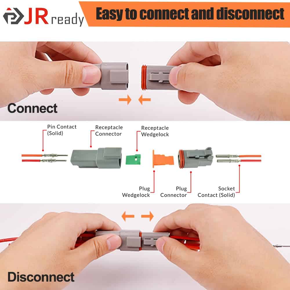 Kit de conectores JRready ST6309 Deutsch 416PCS - 2 3 4 6 8 - Imagen 7