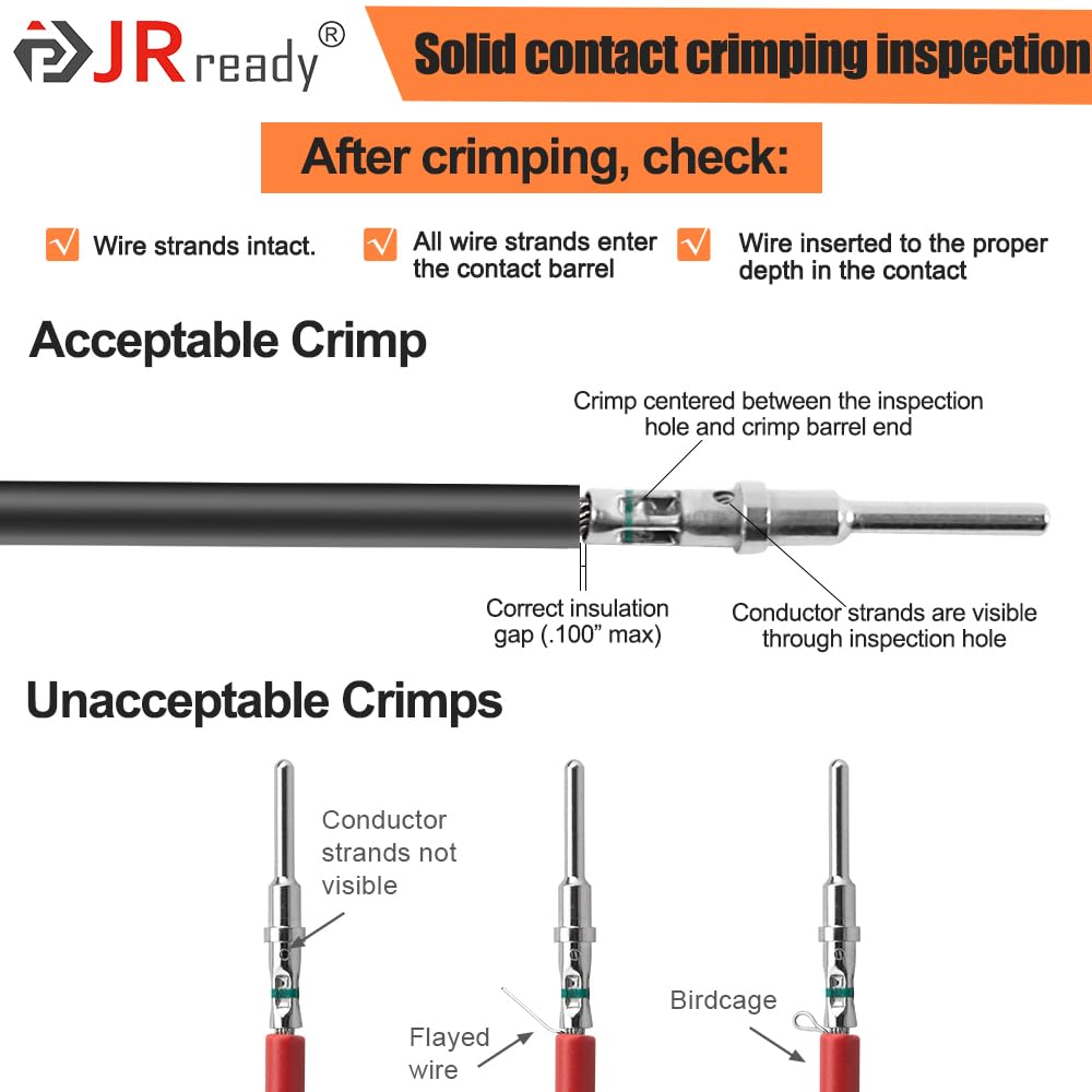 Kit de conectores JRready ST6309 Deutsch 416PCS - 2 3 4 6 8 - Imagen 9