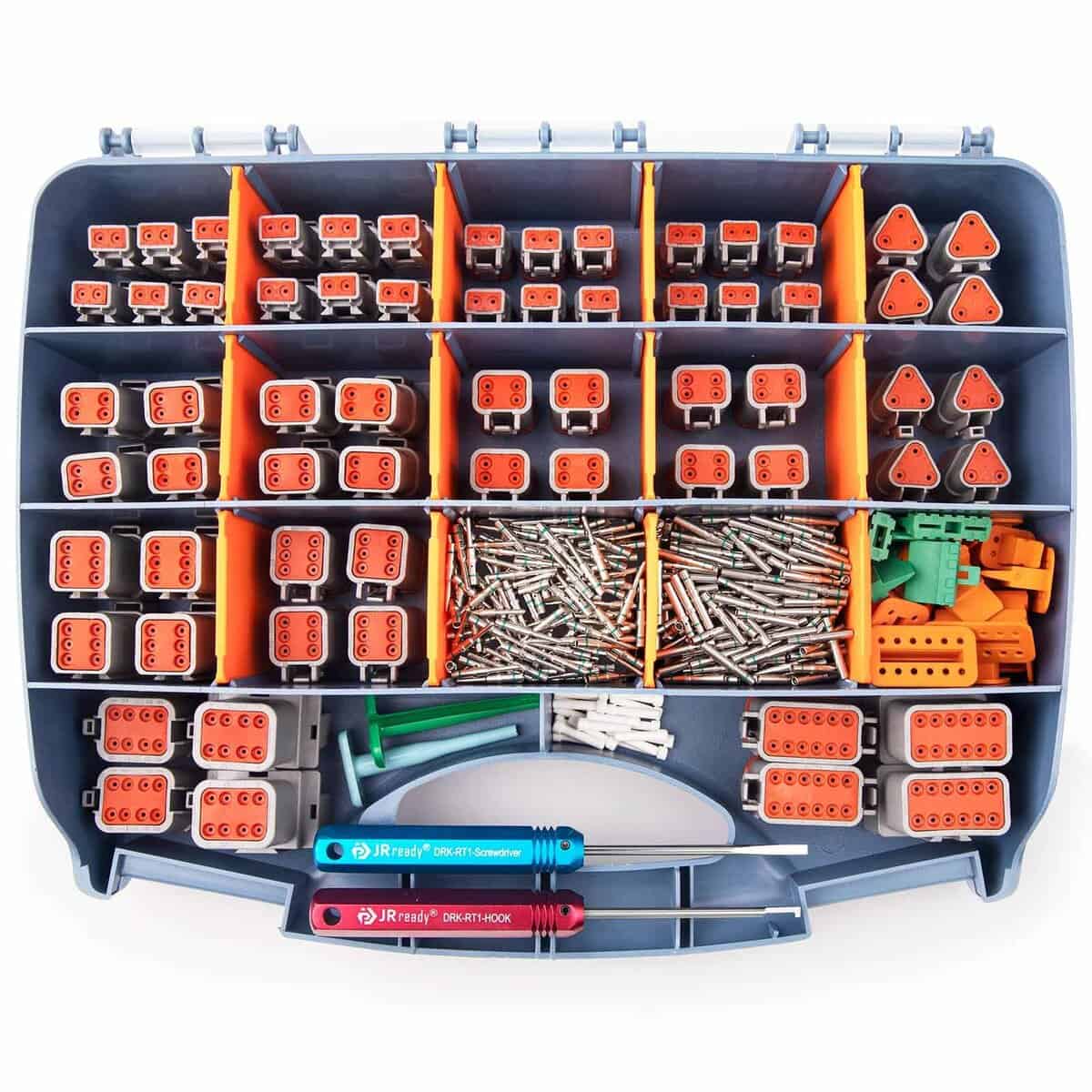 Kit de conectores JRready ST6309 Deutsch 416PCS - 2 3 4 6 8