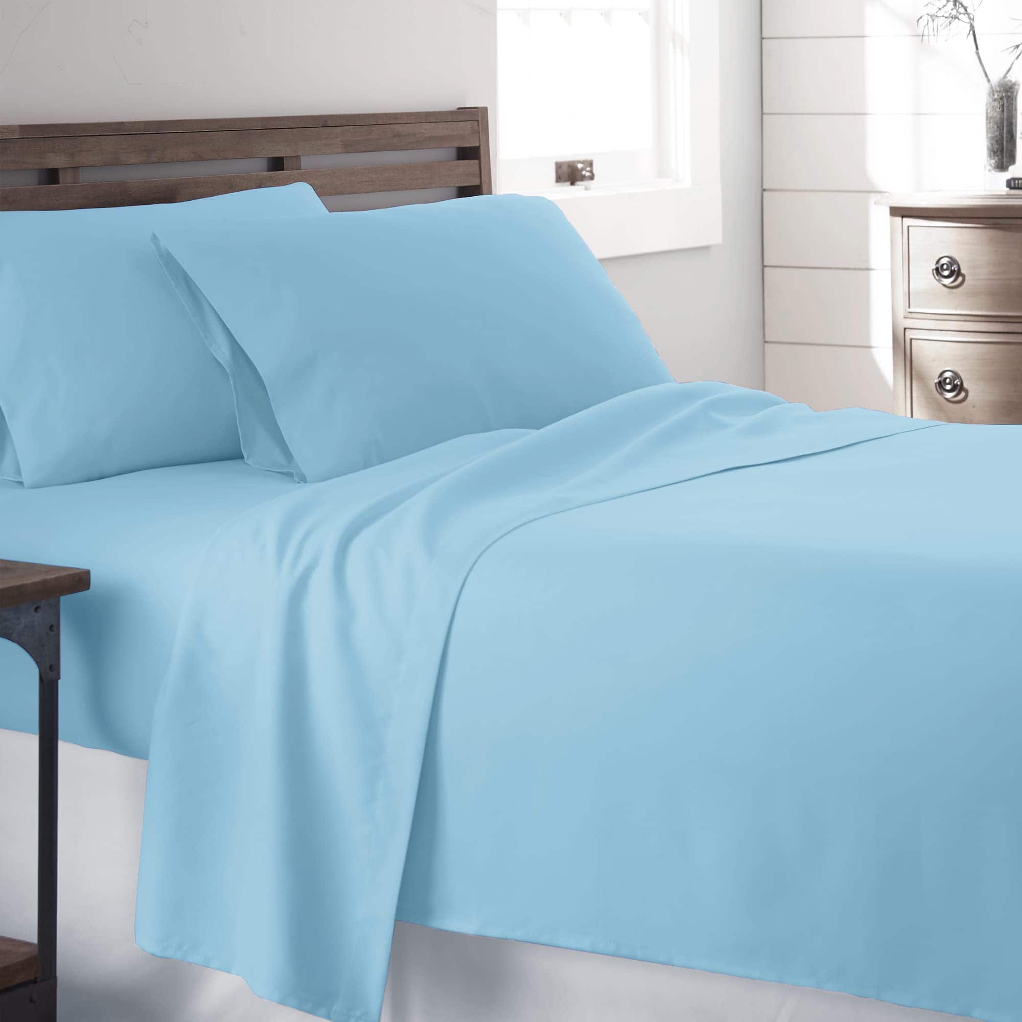 Juego de sábanas 9Threads 400 hilos 100% algodón satén con