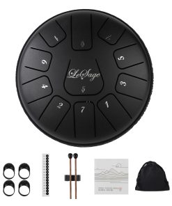 Tambores de lengua de acero LeSage de 6 pulgadas de 11