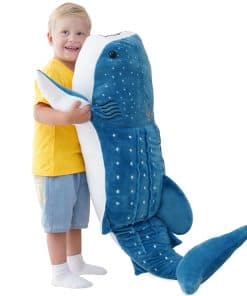 Peluche de tiburón ballena realista gigante de 39 pulgadas