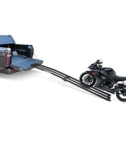 Rampa de carga de aluminio FACHNUO 10 pies para camioneta,