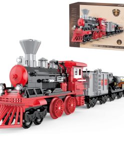 Set de Tren de Carga City BRICK STORY, Modelo de Tren de