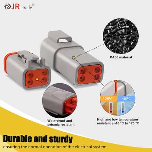 Kit de conectores Deutsch JRready ST6310, Conector DT - Imagen 4