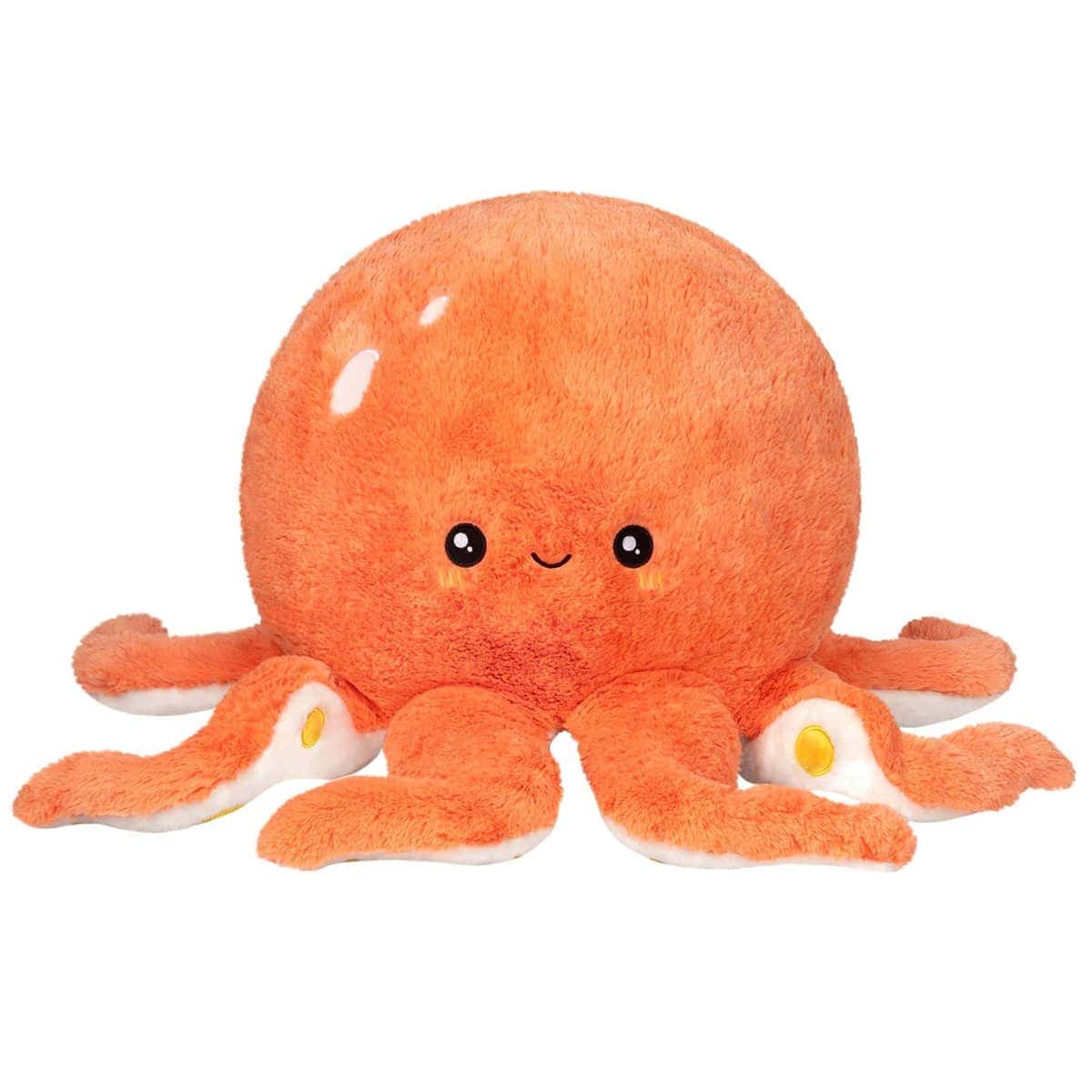 Peluche de pulpo adorable Squishable Coral de 15"