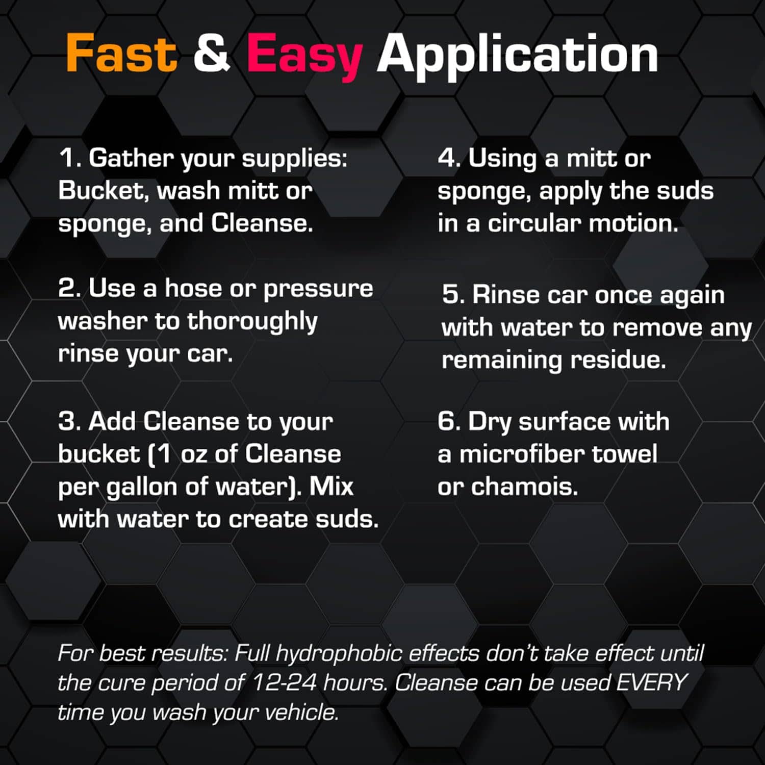 Ethos Cleanse - Champú para autos con grafeno y cerámica - Imagen 7